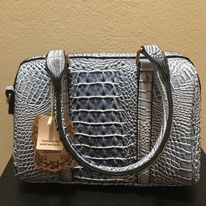 NWT Alyssa Vegan Leather Satchel